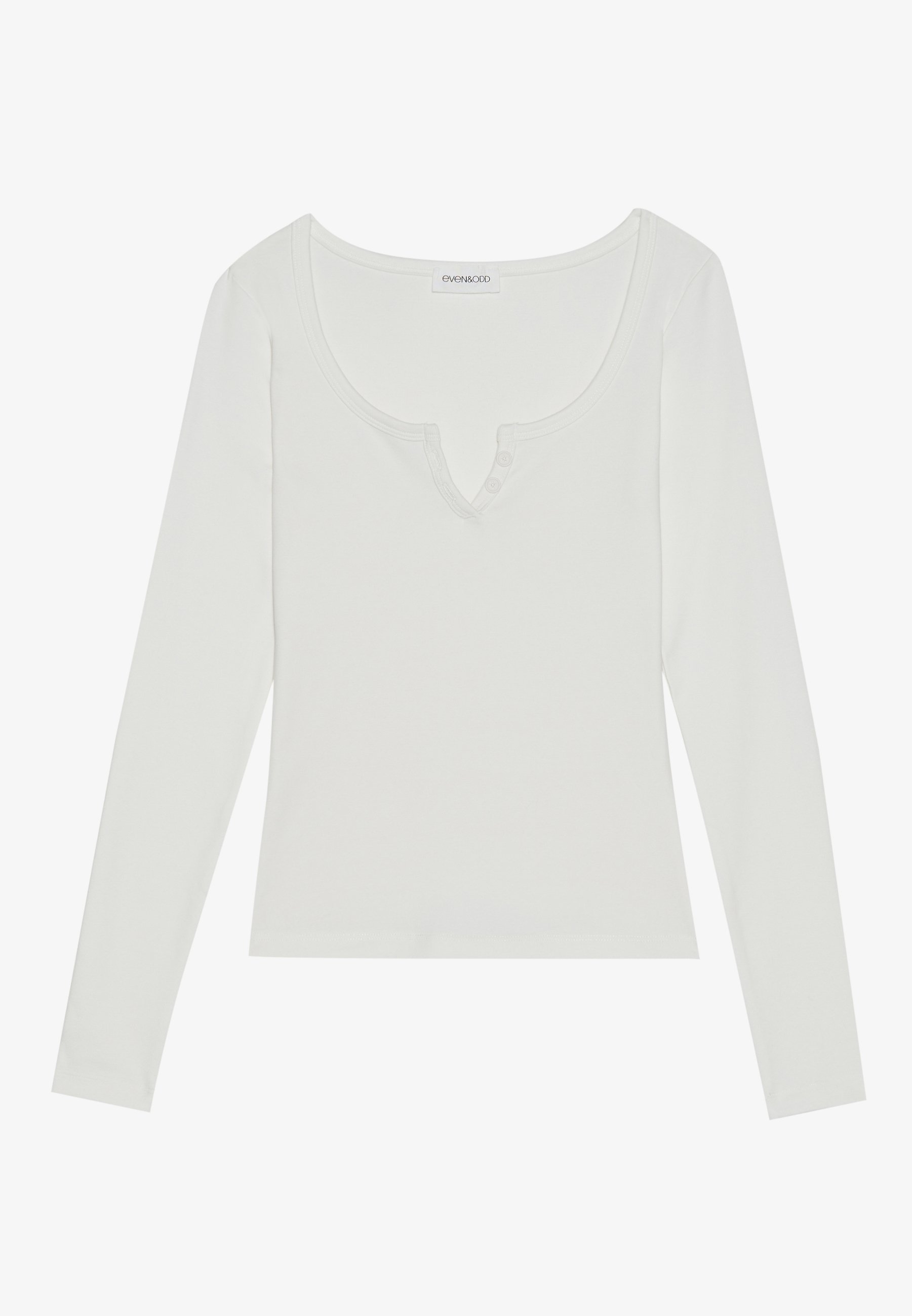 Even&Odd 2-pack - Top met lange mouwen - zwart/gebroken wit