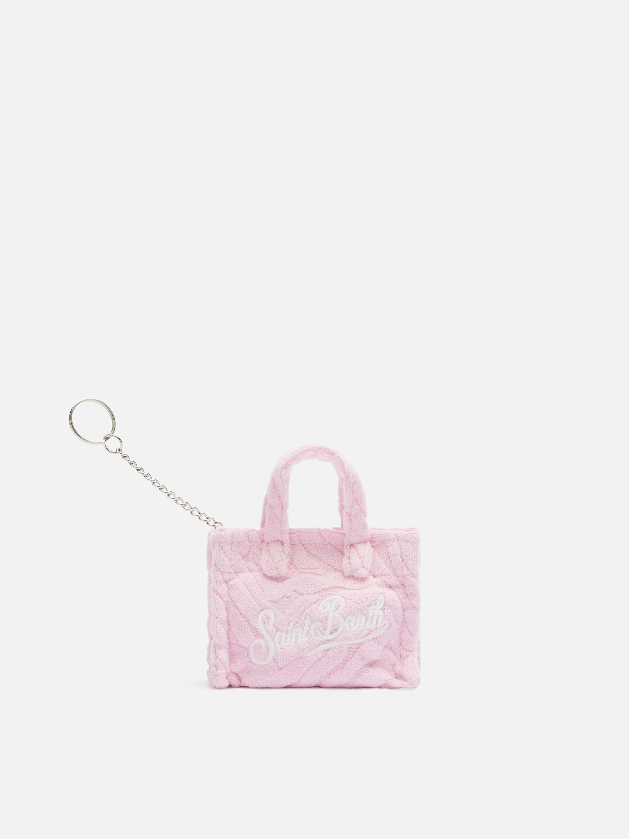 Sleutelring van Keybag in blauw reliëf sponsmateriaal