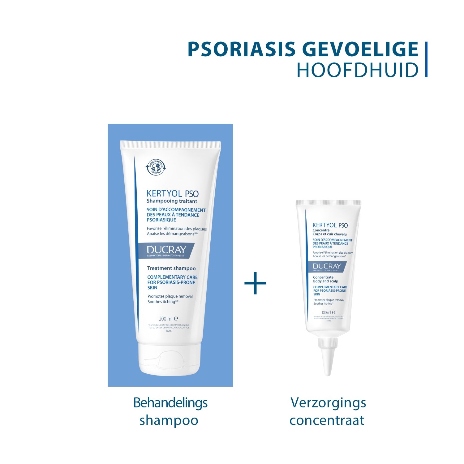Ducray šampón na vlasy KERTYOL PSO Treatment Shampoo - 200 ml