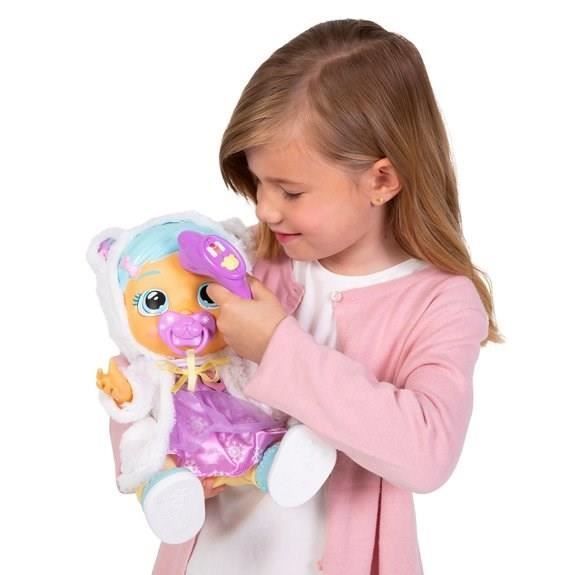 Poupon Cry Babies Dressy Kristal - IMC TOYS - Poupon interactif avec sons et lumières