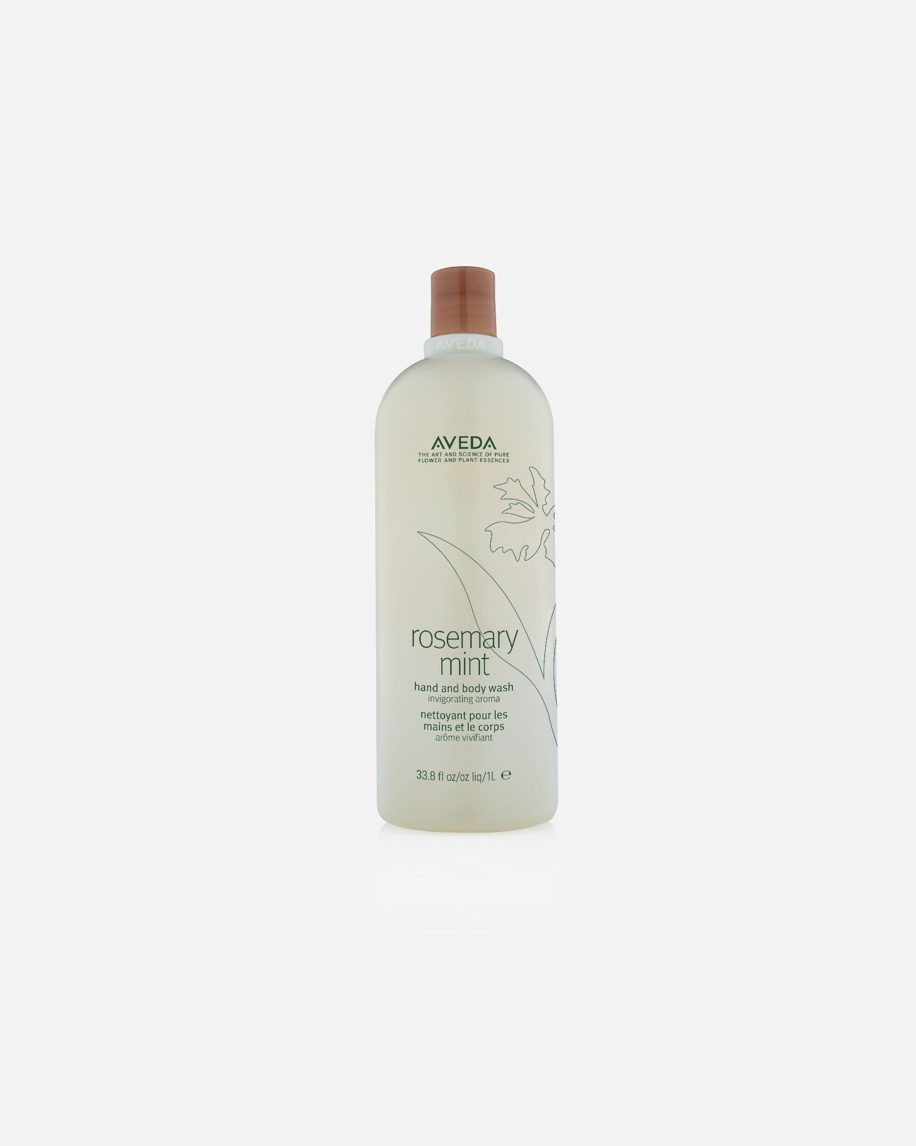 „Aveda“ plaukų ir kūno prausimosi gelis su rozmarinų ir mėtų aliejumi, 250 ml