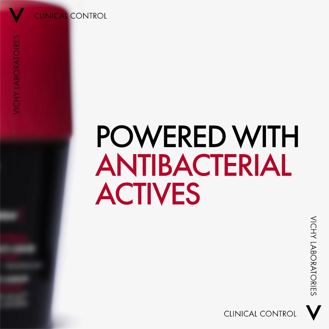 Antiperspirant Roll-On Homme Clinical Control 96HR 50 ml - Vichy