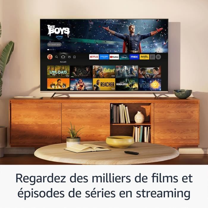 Fire TV Stick HD - AMAZON - Télécommande vocale Alexa - Streaming Full HD - Noir - 1080p