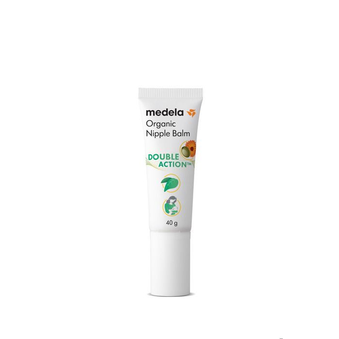 MEDELA - Baume Double Action™ BIO pour mamelons 40g - Apaise et nourrit