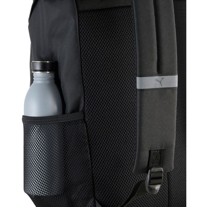 Mochila negra PUMA para mujer y hombre - Mochila con capucha Phase Puma negra 315349