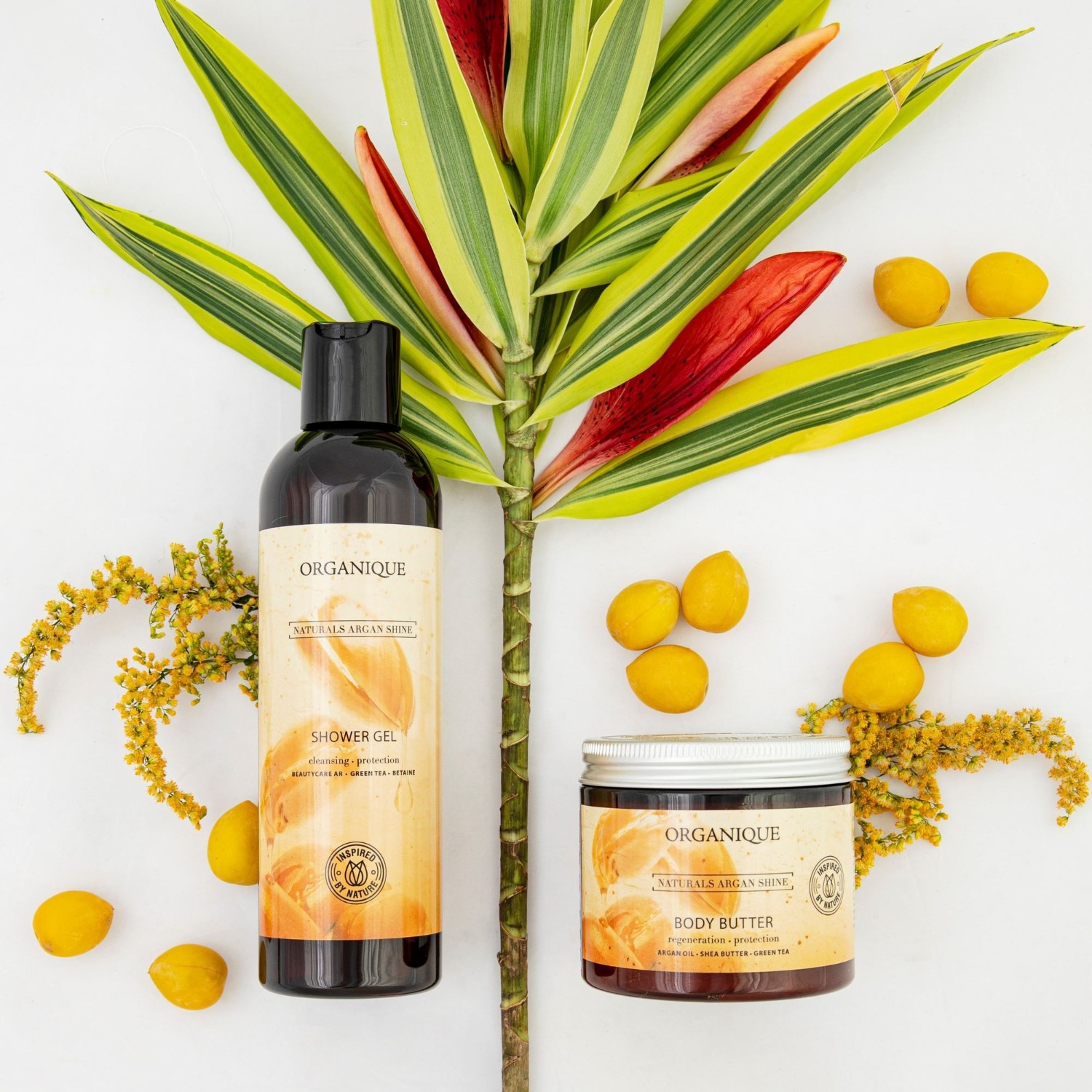 Organique Gel douche éclat d’argan