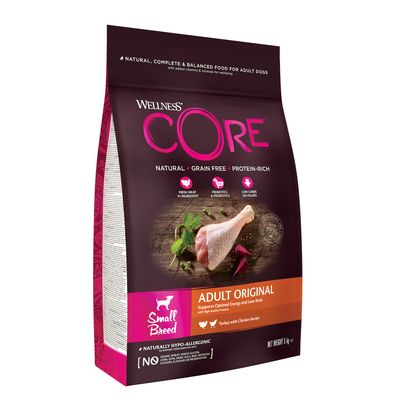 Wellness Core Small Adult Original Sucha karma dla psów