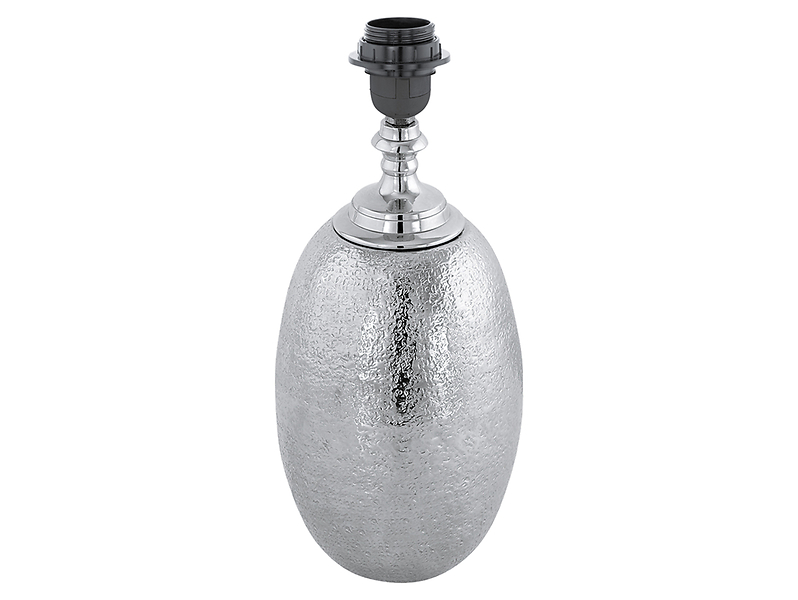 Podstawa do lampy stołowej Sawtry aluminiowa srebrna