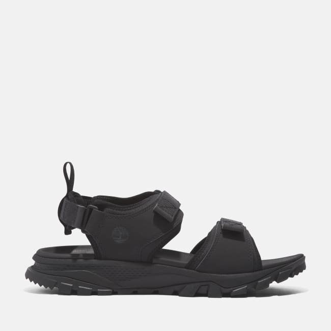 Sandalo a Doppia Fascia Lincoln Peak da Donna in                colore nero