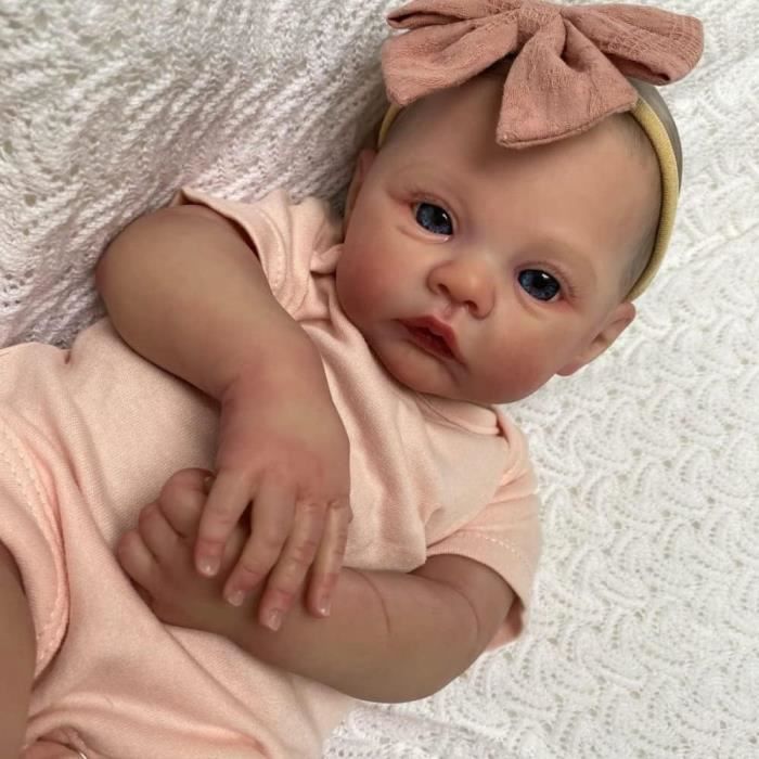 Reborn Doll - CHICHENG - 19 Inches - Soft Silicone Vinyl - Realistic - Cute