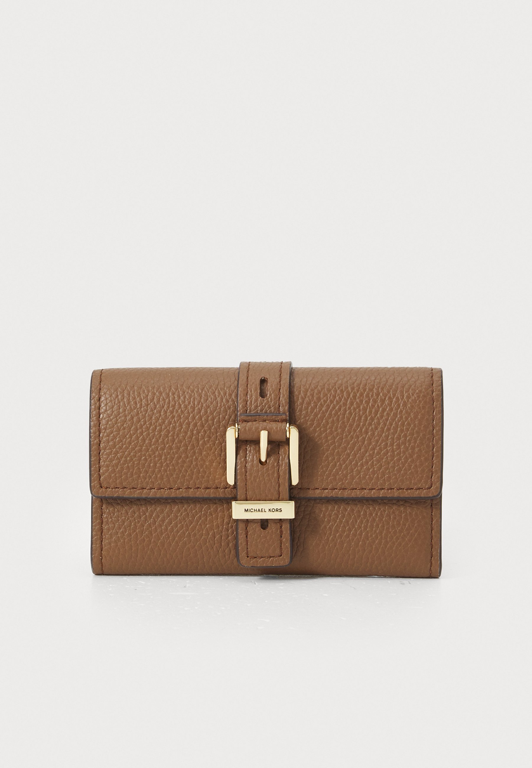 MICHAEL Michael Kors NOLITA FLAP TRIFOLD WALLET - Portemonnee - donker karamel