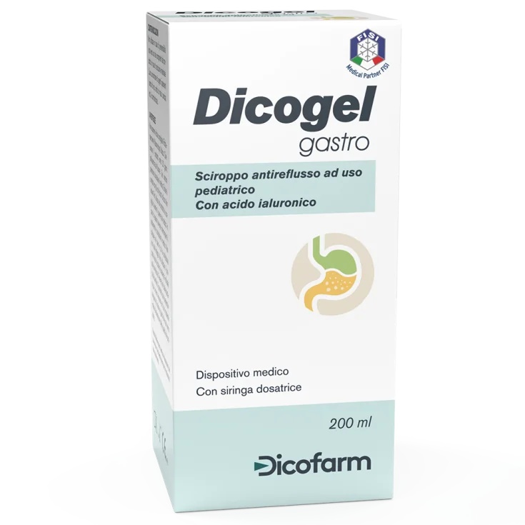 DICOFARM Dicogel Gastro 200ml Werkt tegen refluxsymptomen