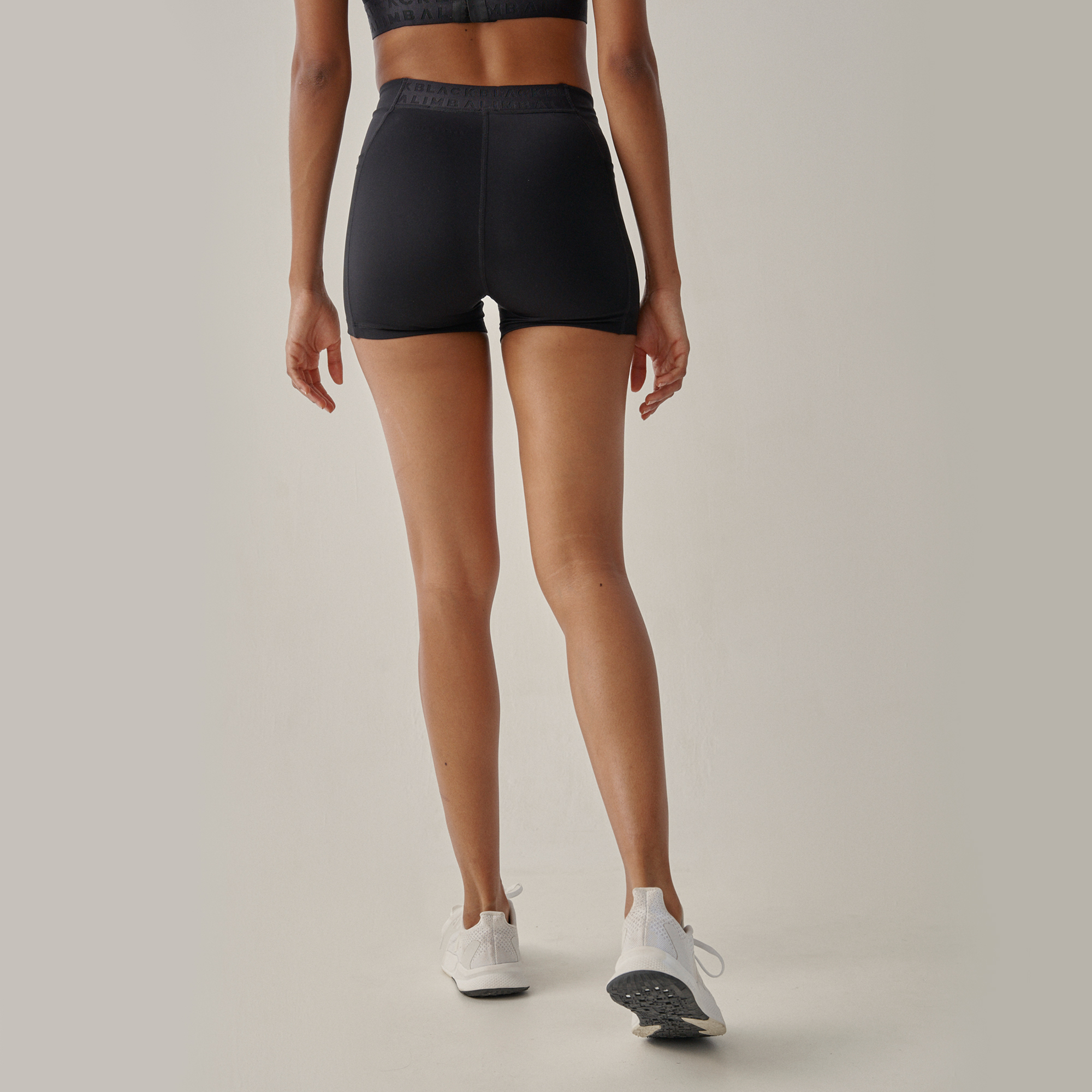Schwarze Limba Simone Sports Short Tights