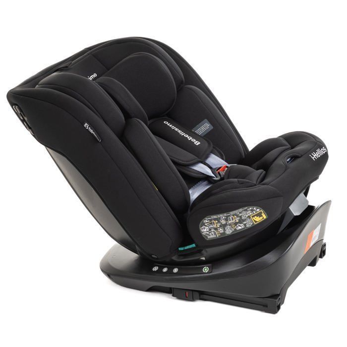 BEBELISSIMO - Isofix car seat - 360° swivel - 40-150cm - (0-36kg) - Hellios - black - R129 i-size