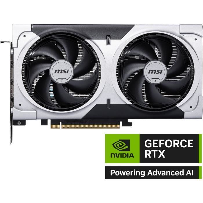 Scheda grafica - MSI - GeForce RTX 5060 TI 8G VENTUS 2X OC PLUS NVIDIA 8 GB GDDR7