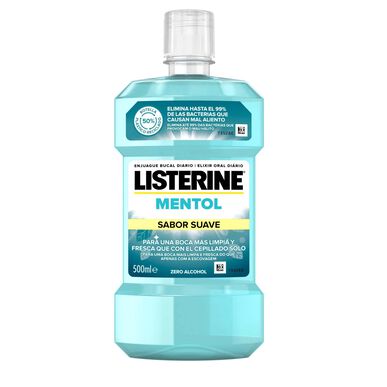 Listerine Oral Elixir Jemná mentolová příchuť 500 ml 500 ml
