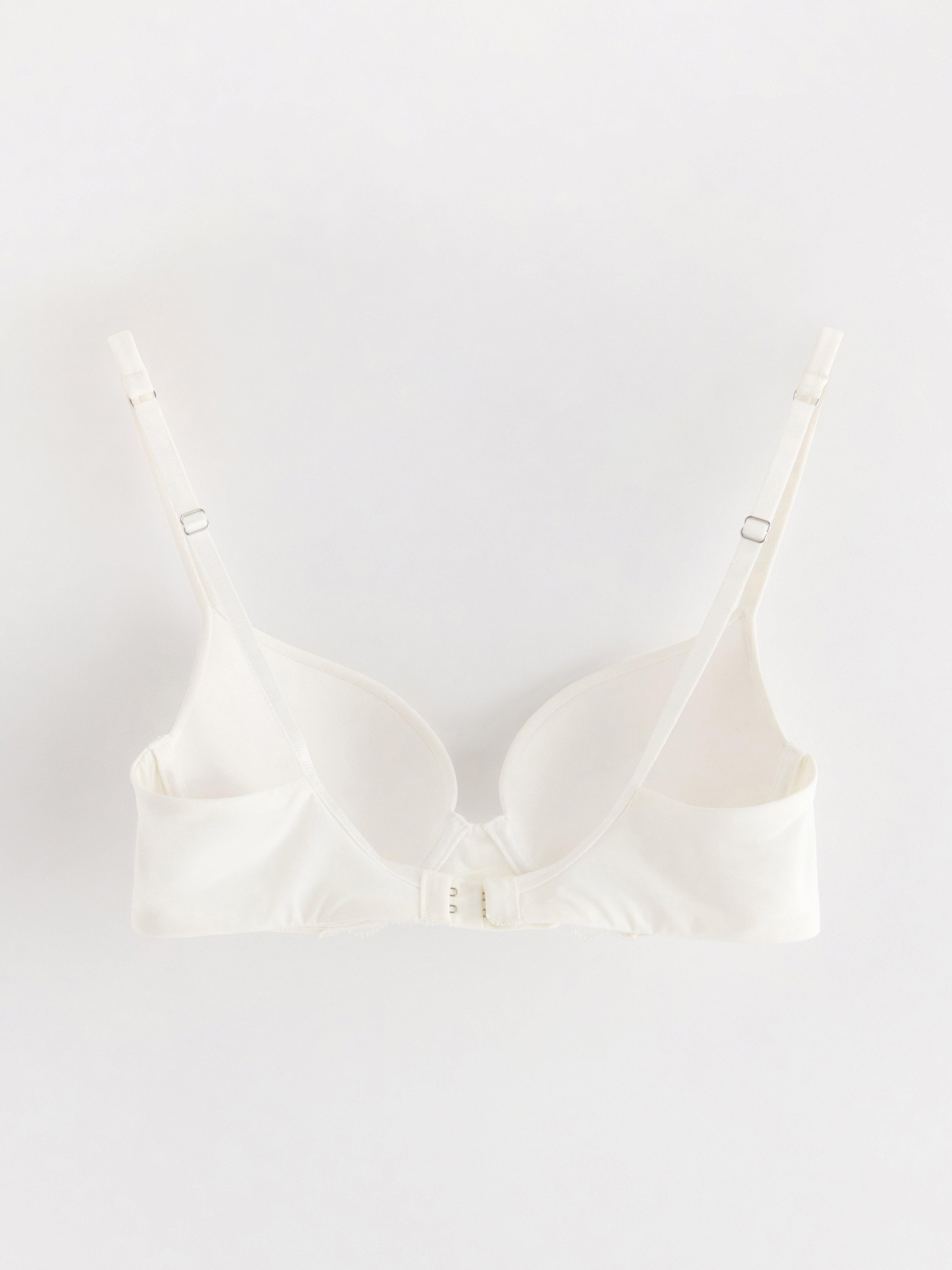 ella m – Orkidé push-up-bh Lys Hvit