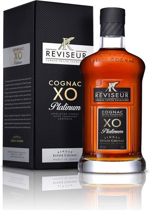 Crítico, Cognac XO Platinum 70cl, 40% alc, Cognac Single Estate Cru Petite Champagne.