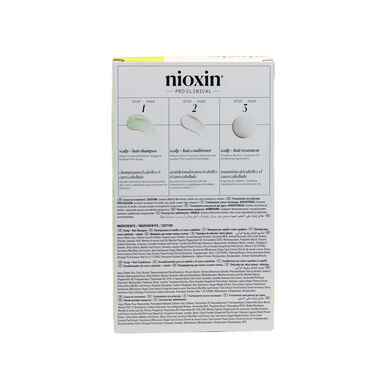 Nioxin Professionals Pack 2 Scalp Hair Natural Untreated Hair Thinning Coffret Cabelo Tratamento Cabelo Natural 1 ks 1 ks