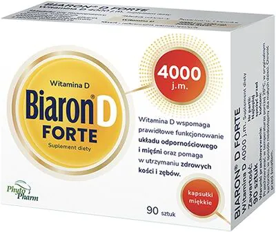 Biaron D Forte 4000 j.m., Kapsułki