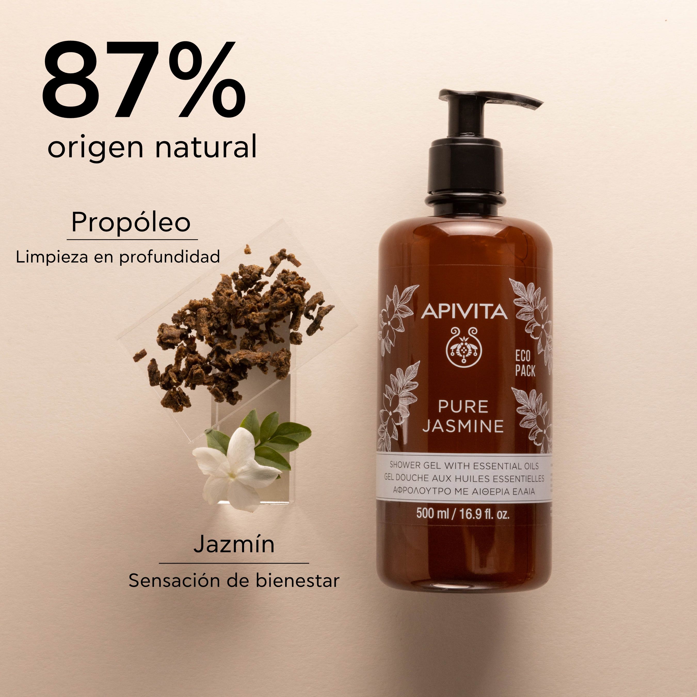 Čisti jasmin gel za kupanje s eteričnim uljima Apotekarski sapuni i gelovi