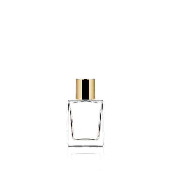 Frasco de vidro transparente Heko 15/415 (com rosca) - Refil de 30 ml