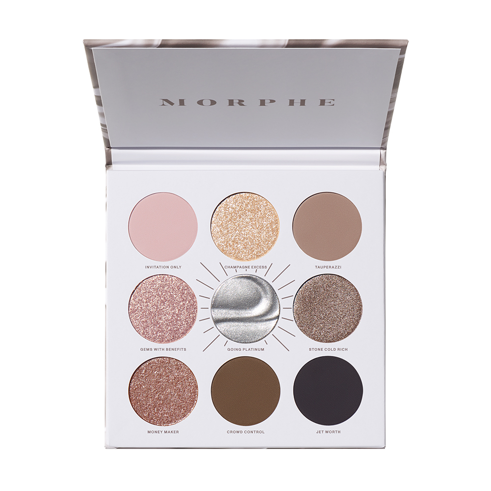 Pan Going Platinum Artistry paleta sjenila za oči - Morphe