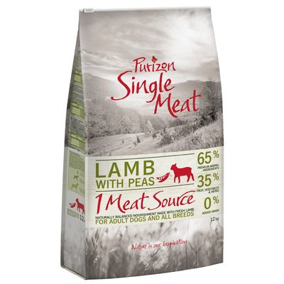 Purizon Einzelfleisch-Sparpackungen für Erwachsene, 2 x 12 kg