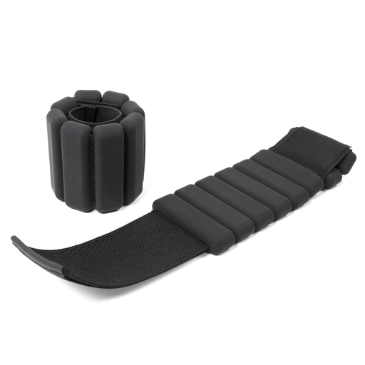 Silikon-Knöchel- und Handgelenksbänder 2 x 0,5 kg Gladiatorfit