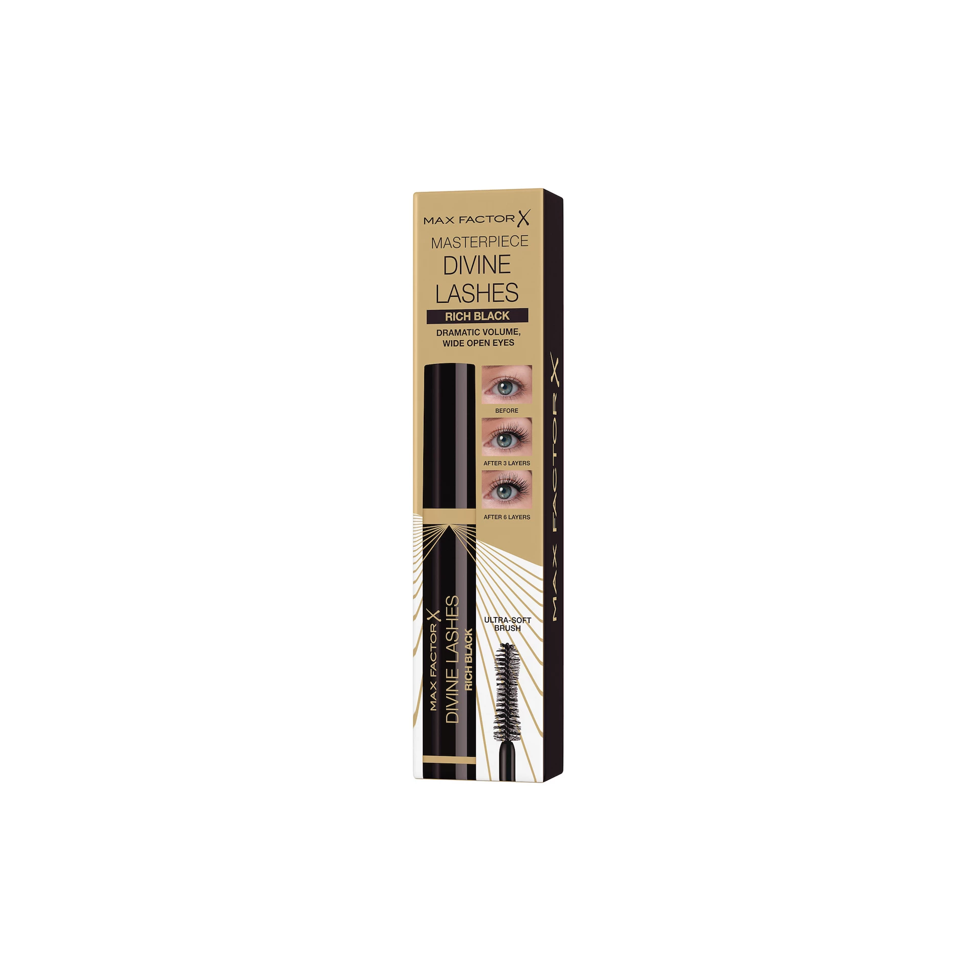 Maskara Divine Lashes 001 Black - Max Factor