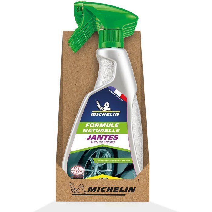 Michelin 500ml Velgenreiniger Spray - Natuurlijke formule, voor alle soorten velgen en wieldoppen