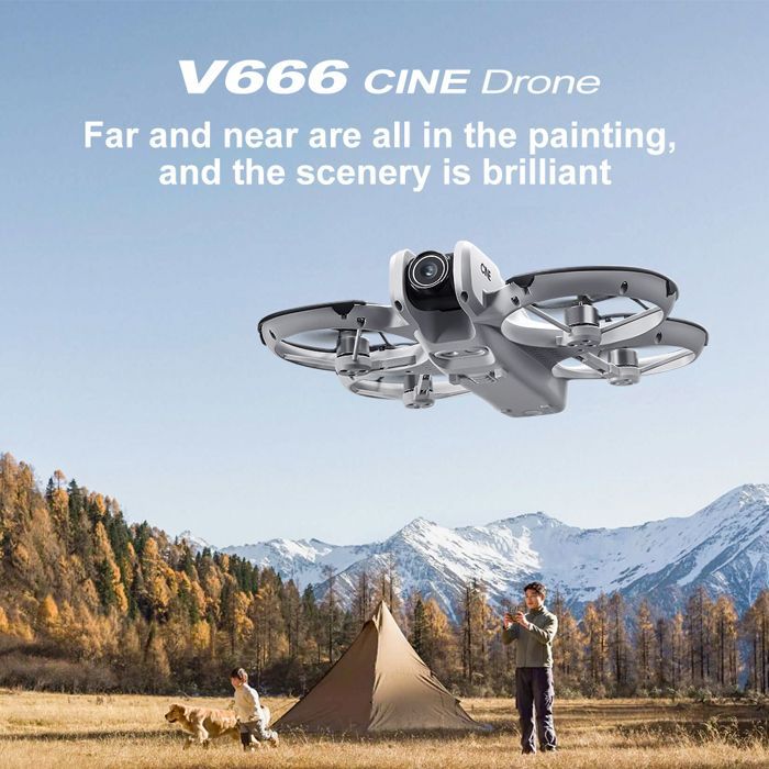 Mini Drone, Gray - 8K - Professional Aerial Battery, 8K Dual Camera, Intelligent Obstacle Avoidance, Brushless Quadcopter for Children