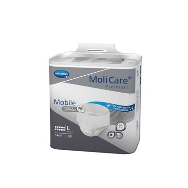 Molicare-inkontinenssialushousut 10 tippaa Mobile L 14 kpl 14 kpl