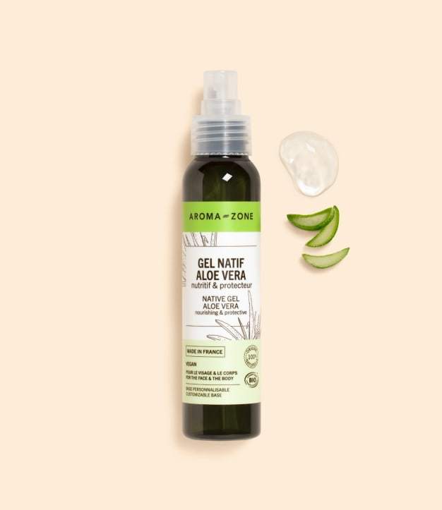 Organický přirozený gel z aloe vera 100ml