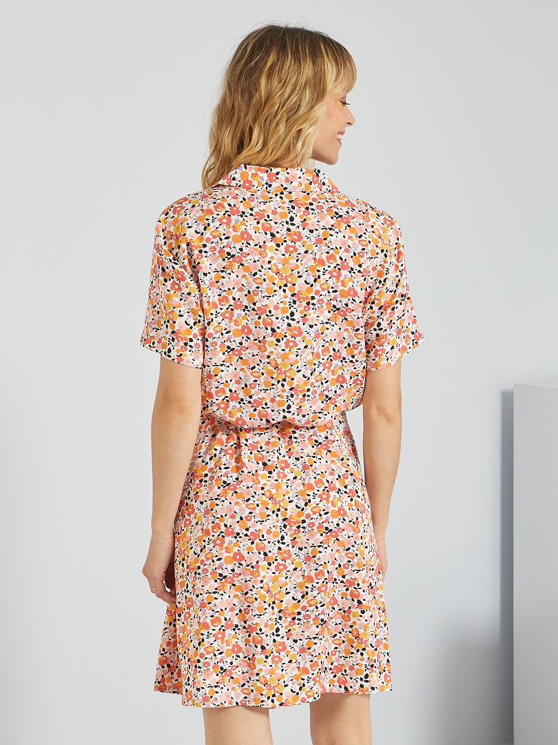 Vestido curto 'Jacqueline de Yong' - VERMELHO