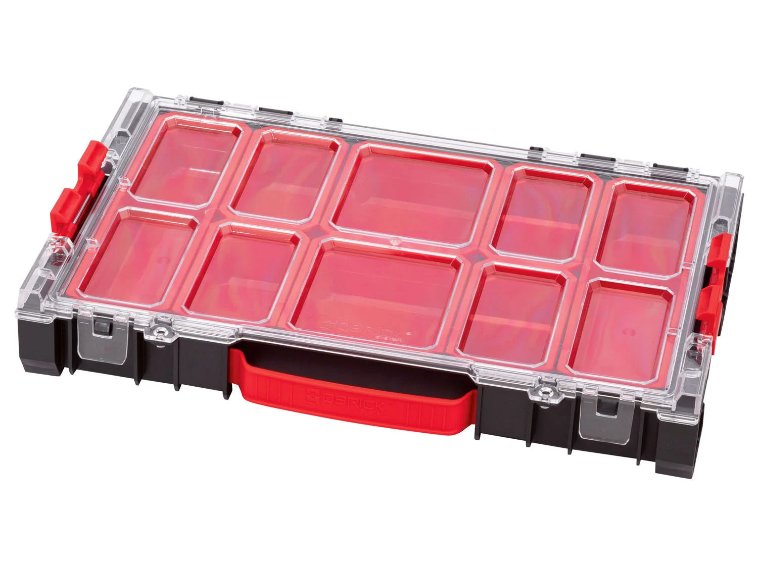 Qbrick System Werkzeugwagen-Set »PRO Wagen + PRO Werkzeugkasten + PRO Organizer 100«