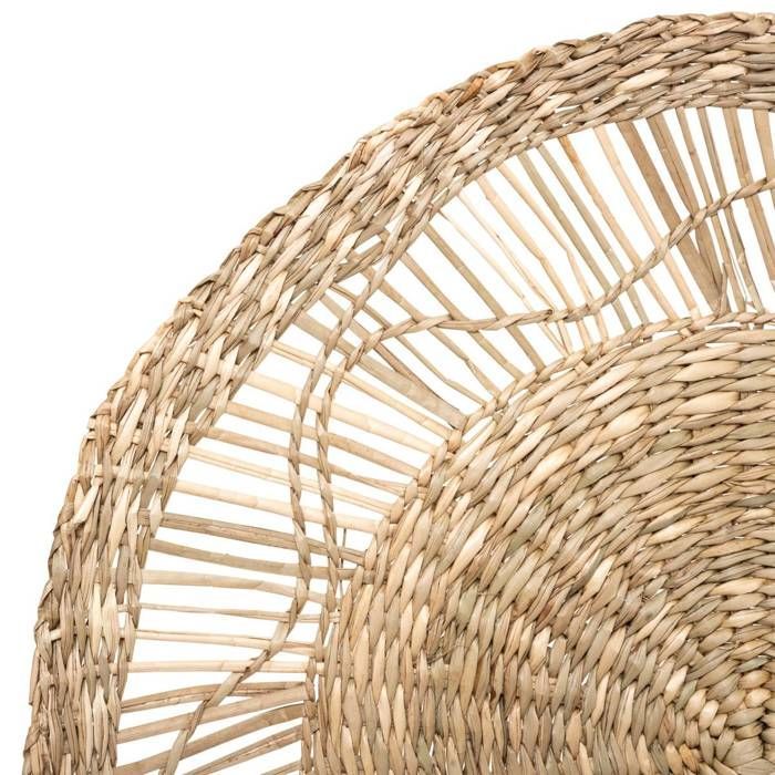 Set de 3 déco murales roseau D18 28 38cm - Atmosphera createur d'interieur