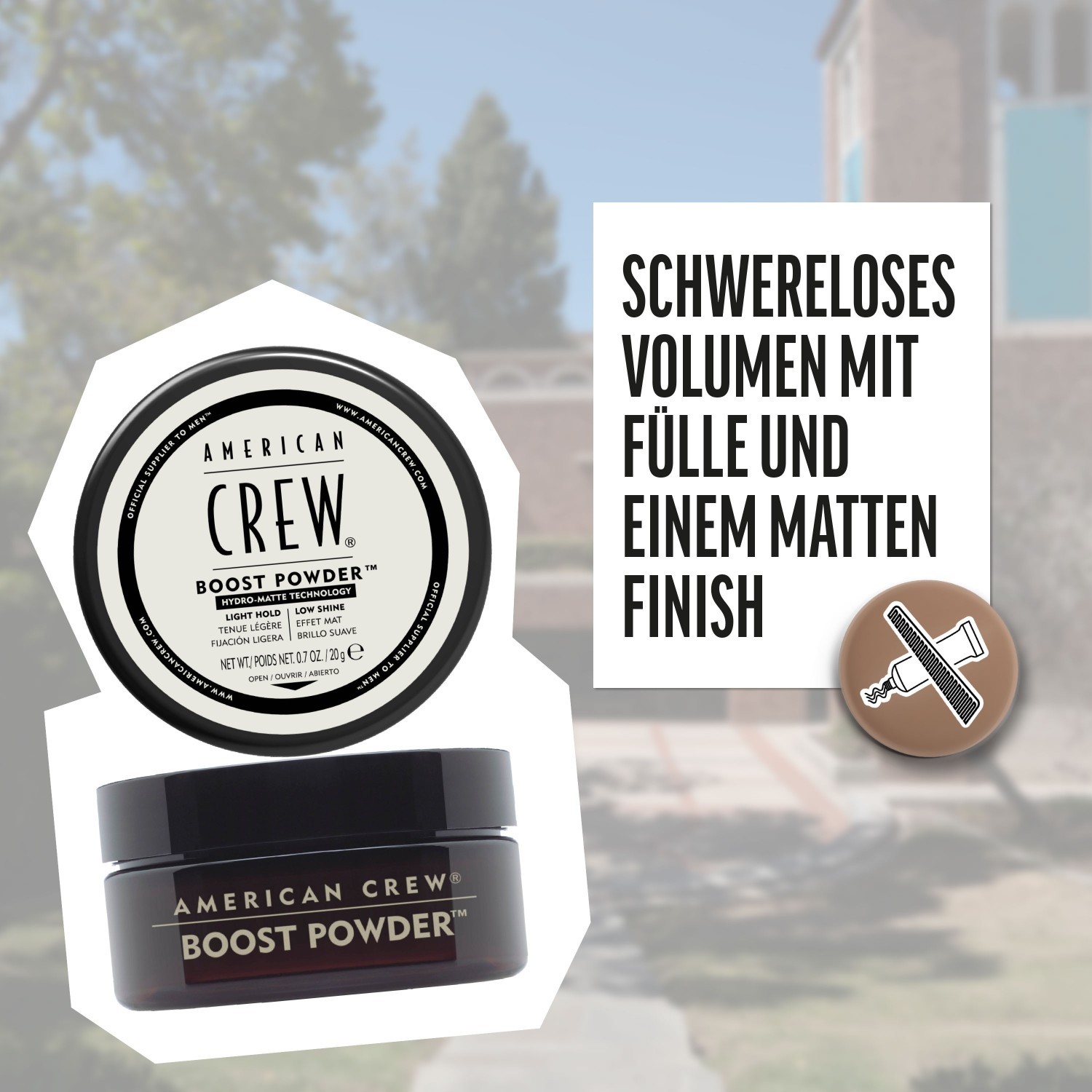 American Crew puder za lase Boost - 10 g