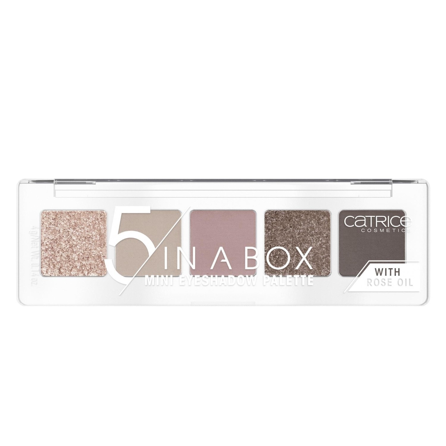 Catrice 5 In A Box Mini palette fards à paupières 020 Soft Rose Look
