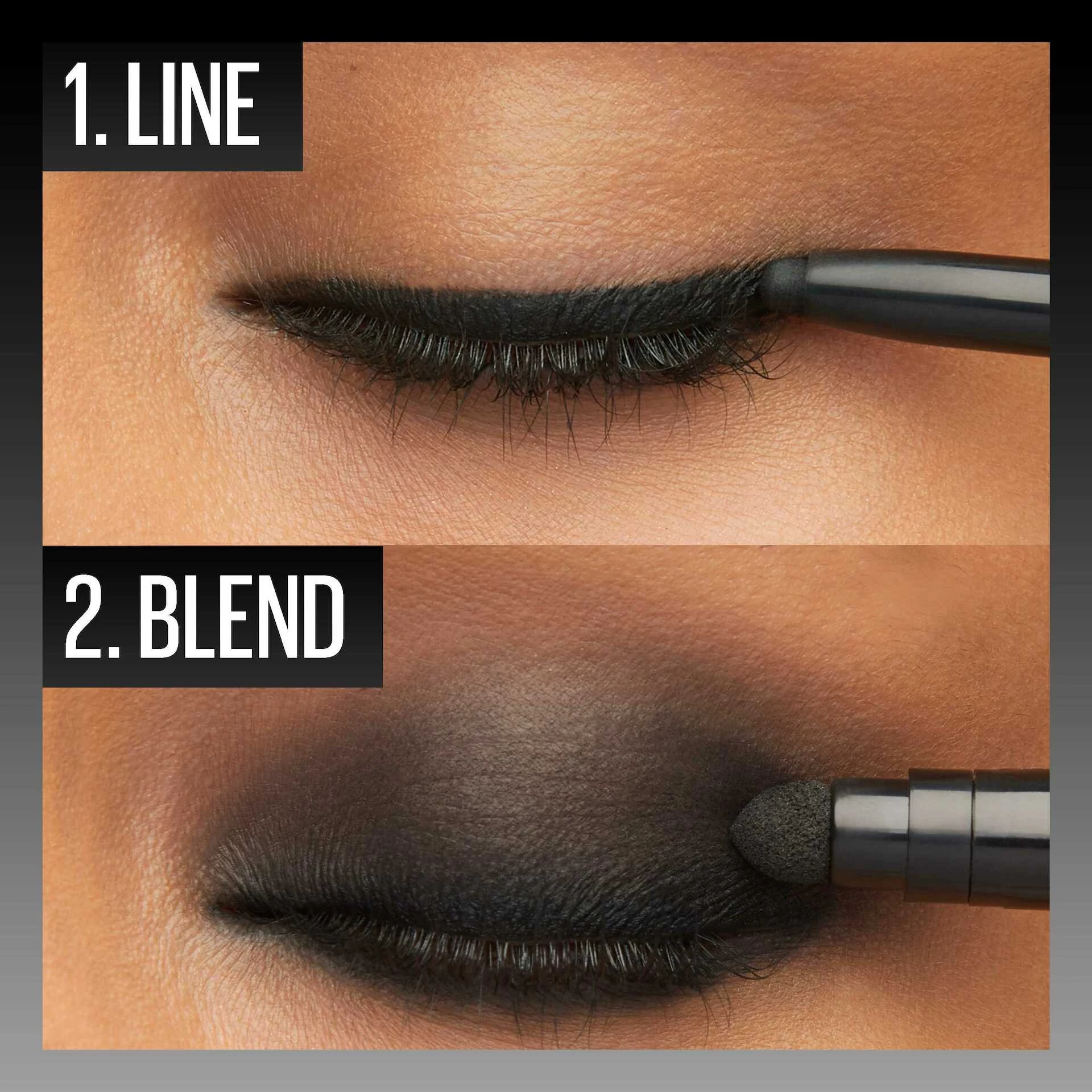 Automatska gel olovka za tetoviranje u nijansi 10 Pitch Black - Maybelline