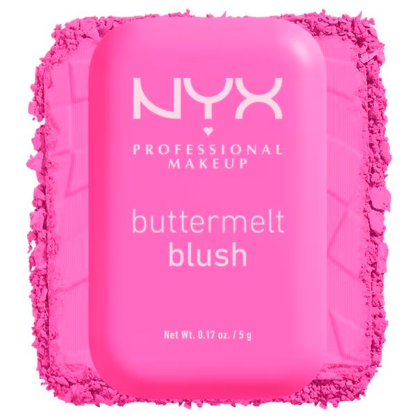 NYX Professional Makeup 01 My Butta Half Buttermelt skaistalai<br>5g