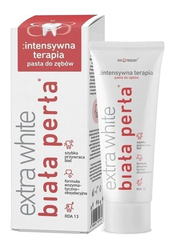 Biała Perła Pasta do zębów Intensywnie Wybielająca