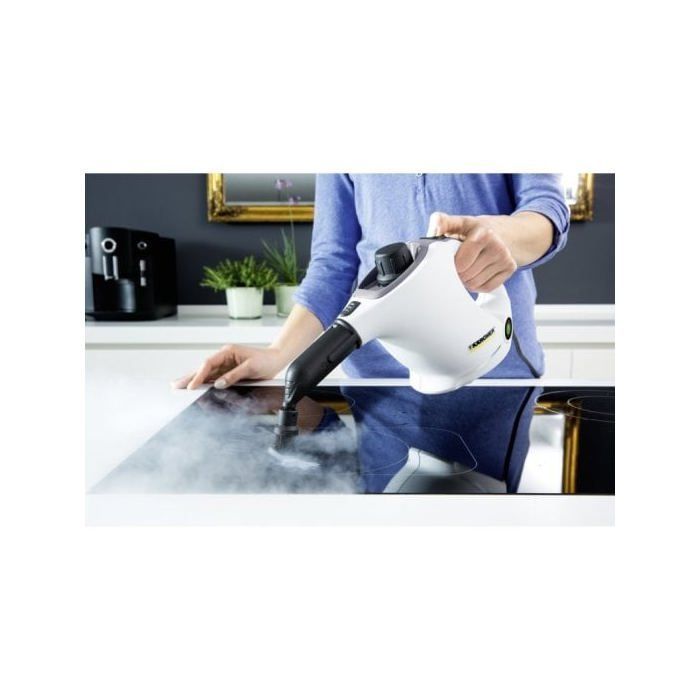 Limpiador a vapor - KARCHER - SC 1 - Presión de 3 bares - 1200 W - Compacto y ligero