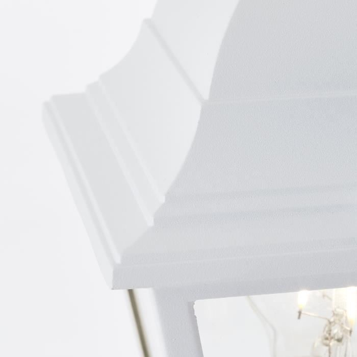 Outdoor floor lamp - BRILLIANT - NISSIE - White - Metal/Glass - 1xE27 60W - IP44