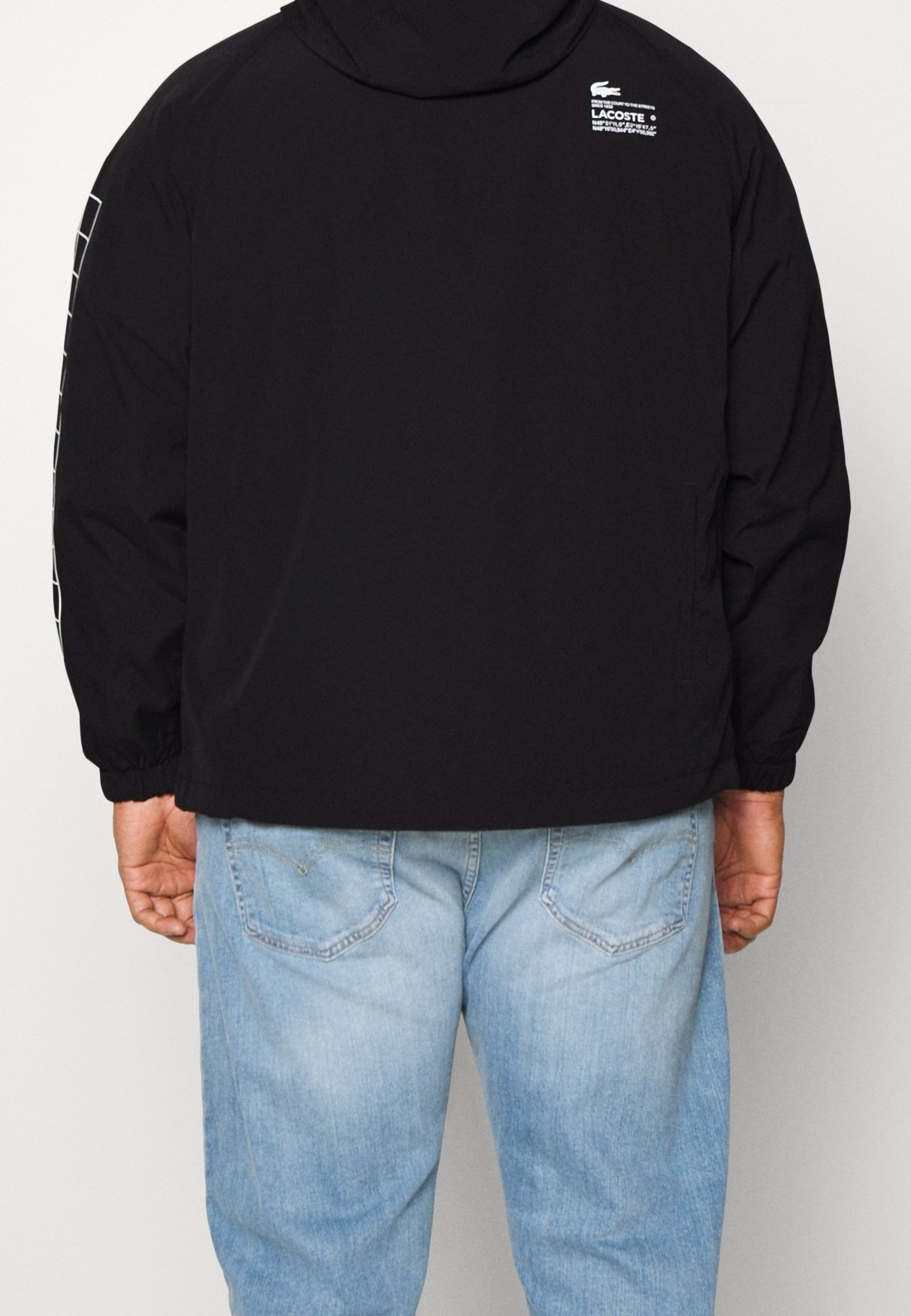 Lacoste zomerjas - zwart