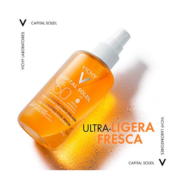 Capital Soleil Zvýšená opalovací voda SPF50+ | 200 ml