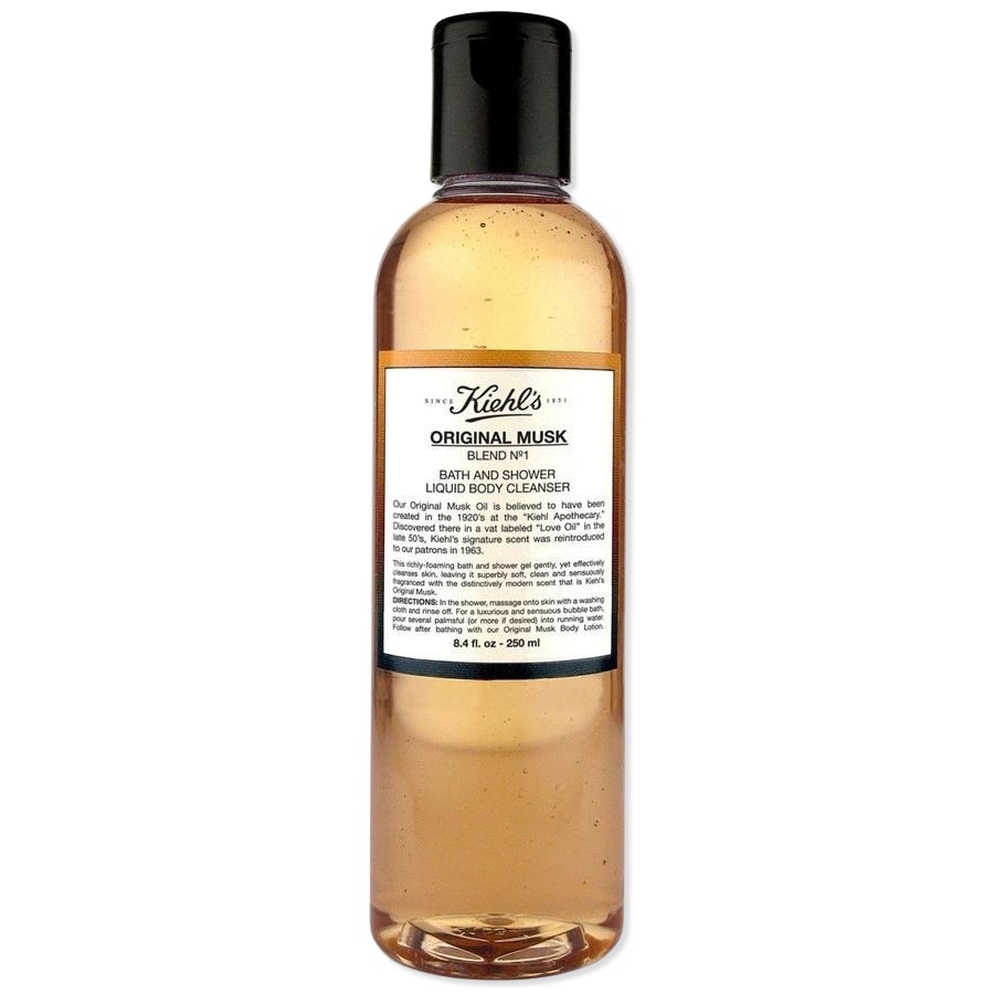 Kiehl's Original Musk gel za tuširanje, tečni gel za tuširanje, sredstvo za čišćenje tijela – 250 ml