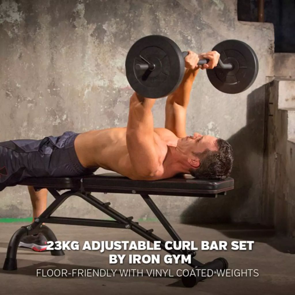  Barra De Pesas Iron Gym