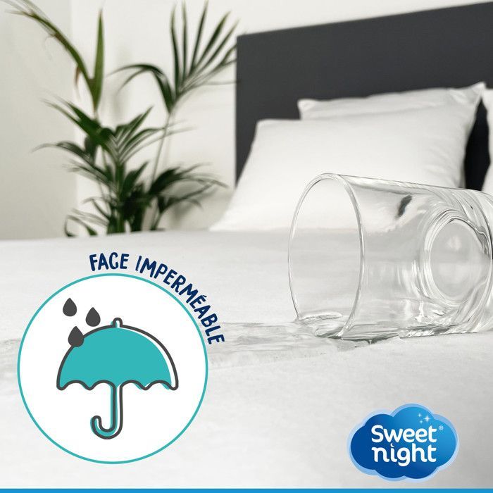 Sweetnight Protège-matelas pour Clic-Clac 130x190 cm - Imperméable, Souple et Silencieux, Lavable 90°C