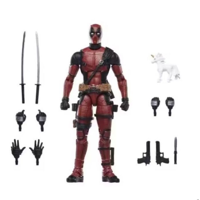 Figura articulada de 15 cm de Deadpool Legends Legacy Collection con accesorios y unicornio –